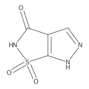 2H,3H,6H-1Lambda6-pyrazolo[4,3-d][1,2]thiazole-1,1,3-trione结构式