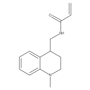 n-[(1-Methyl-1,2,3,4-tetrahydroquinolin-4-yl)methyl]prop-2-enamide Structure