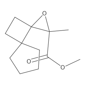 Methyl 2-methyl-1-oxadispiro[2.0.4^{4}.2^{3}]decane-2-carboxylate Structure