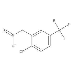 1-Chloro-2-(nitromethyl)-4-(trifluoromethyl)benzene Structure