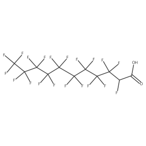 Hydrogen-substituted perfluoroundecanoic acid结构式