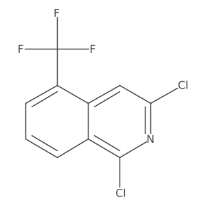 1,3-Dichloro-5-(trifluoromethyl)isoquinoline Structure