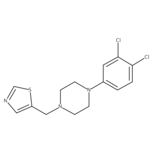 1-(3,4-Dichlorophenyl)-4-[(1,3-thiazol-5-yl)methyl]piperazine Structure