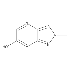 2-Methyl-2H-pyrazolo[4,3-b]pyridin-6-ol Structure