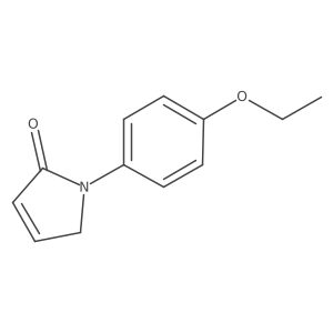1-(4-Ethoxyphenyl)-1,5-dihydro-2H-pyrrol-2-one Structure