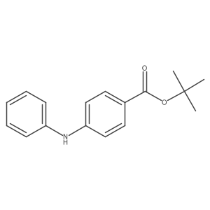 Tert-butyl 4-(phenylamino)benzoate Structure