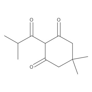 2-Isobutyryldimedone结构式
