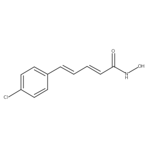 (2E,4E)-5-(4-Chlorophenyl)-N-hydroxy-2,4-pentadienamide Structure