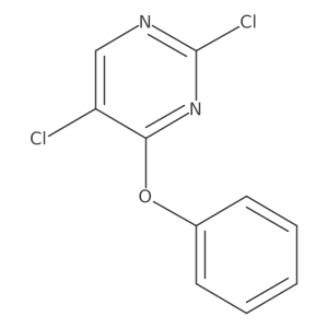 2,5-Dichloro-4-phenoxypyrimidine结构式