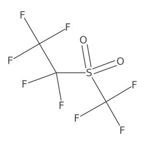 1,1,1,2,2-Pentafluoro-2-[(trifluoromethyl)sulfonyl]ethane Structure