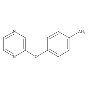 4-(Pyrazin-2-yloxy)aniline Structure