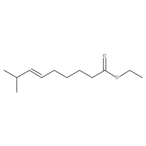 (6Z)-8-Methyl-6-nonenoic Acid Ethyl Ester结构式