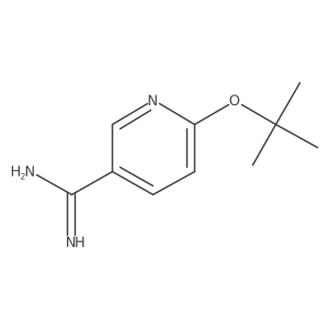 6-(Tert-butoxy)pyridine-3-carboximidamide Structure