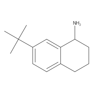 7-Tert-butyl-1,2,3,4-tetrahydronaphthalen-1-amine Structure