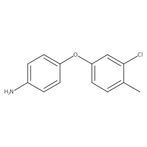 4-(3-Chloro-4-methylphenoxy)aniline Structure