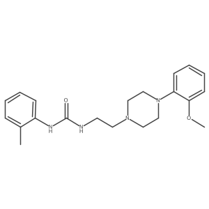 1-(2-(4-(2-Methoxyphenyl)piperazin-1-yl)ethyl)-3-(o-tolyl)urea Structure