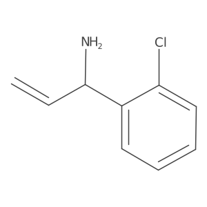 (1S)-1-(2-Chlorophenyl)prop-2-enylamine结构式