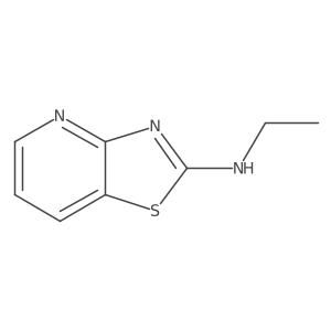 Thiazolo[4,5-b]pyridin-2-amine,n-ethyl- Structure