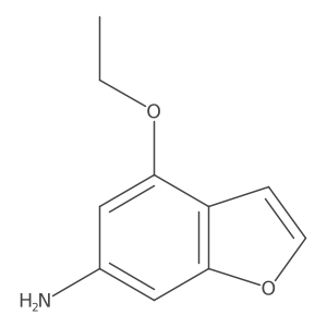4-Ethoxybenzofuran-6-amine Structure