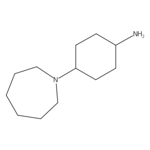 4-Azepan-1-yl-cyclohexylamine结构式