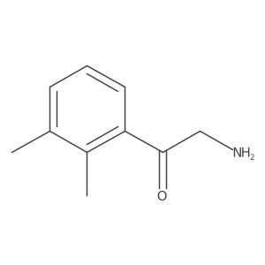 2-Amino-1-(2,3-dimethylphenyl)ethan-1-one结构式