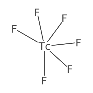 Technetium fluoride (TcF6), (OC-6-11)- Structure
