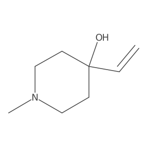 1-Methyl-4-vinylpiperidin-4-ol结构式
