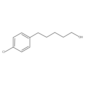 5-(4-Chlorophenyl)pentan-1-ol结构式