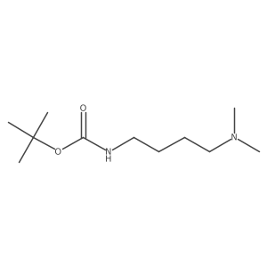 (4-Dimethylaminobutyl)carbamic acid tert-butyl ester Structure