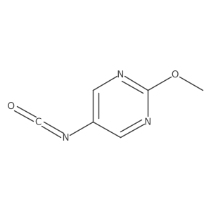 5-Isocyanato-2-methoxypyrimidine Structure