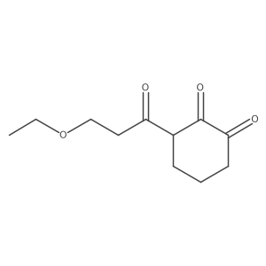 3-(3-Ethoxypropanoyl)cyclohexane-1,2-dione Structure