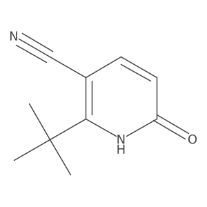 2-(tert-Butyl)-6-oxo-1,6-dihydropyridine-3-carbonitrile Structure