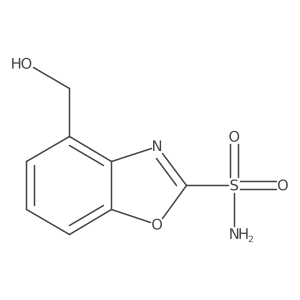 4-(Hydroxymethyl)benzo[d]oxazole-2-sulfonamide Structure