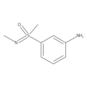 3-[Methyl(methylimino)oxo-lambda6-sulfanyl]aniline结构式