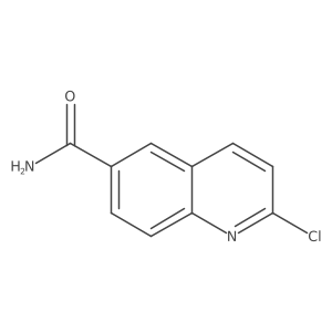 2-Chloroquinoline-6-carboxamide结构式