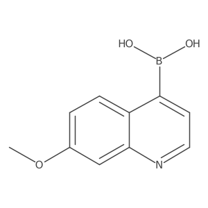(7-Methoxyquinolin-4-yl)boronic acid Structure