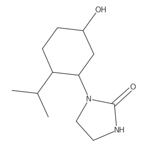 1-[5-Hydroxy-2-(propan-2-yl)cyclohexyl]imidazolidin-2-one结构式