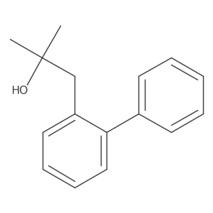 2-Methyl-1-(2-phenylphenyl)propan-2-ol Structure