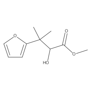 Methyl 3-(furan-2-yl)-2-hydroxy-3-methylbutanoate Structure