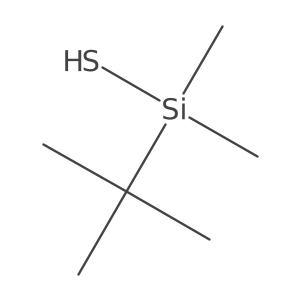 tert-Butyldimethylsilanethiol Structure