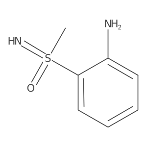 (S)-(2-aminophenyl)(imino)methyl-lambda6-sulfanone结构式