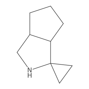 rac-(3aR,6aS)-hexahydro-2H-spiro[cyclopenta[c]pyrrole-1,1'-cyclopropane] Structure