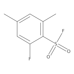 2-Fluoro-4,6-dimethylbenzene-1-sulfonyl fluoride结构式