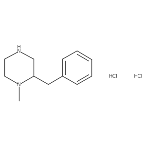 1-Methyl-2-(phenylmethyl)piperazine dihydrochloride Structure