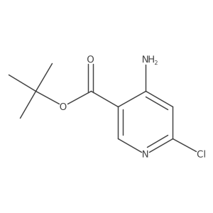 tert-Butyl 4-amino-6-chloronicotinate Structure