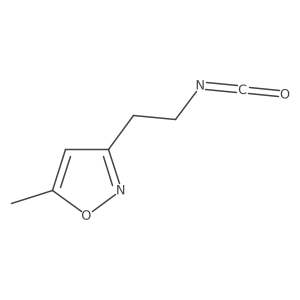 3-(2-Isocyanatoethyl)-5-methyl-1,2-oxazole Structure