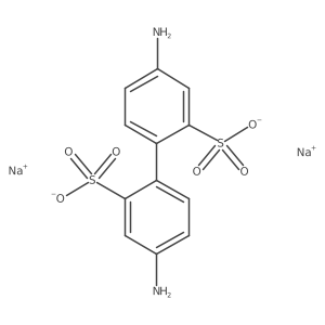 Disodium 4,4'-diaminobiphenyl-2,2'-disulfonate Structure