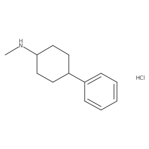 N-methyl-4-phenylcyclohexan-1-amine hydrochloride Structure