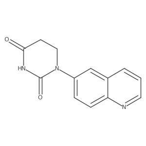 1-(6-Quinolinyl)dihydrouracil结构式