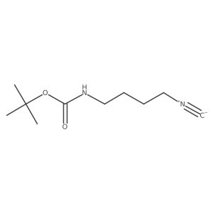tert-butyl N-(4-isocyanobutyl)carbamate Structure